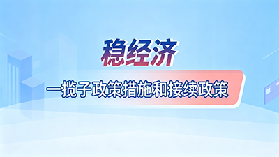 一揽子政策措施和接续政策